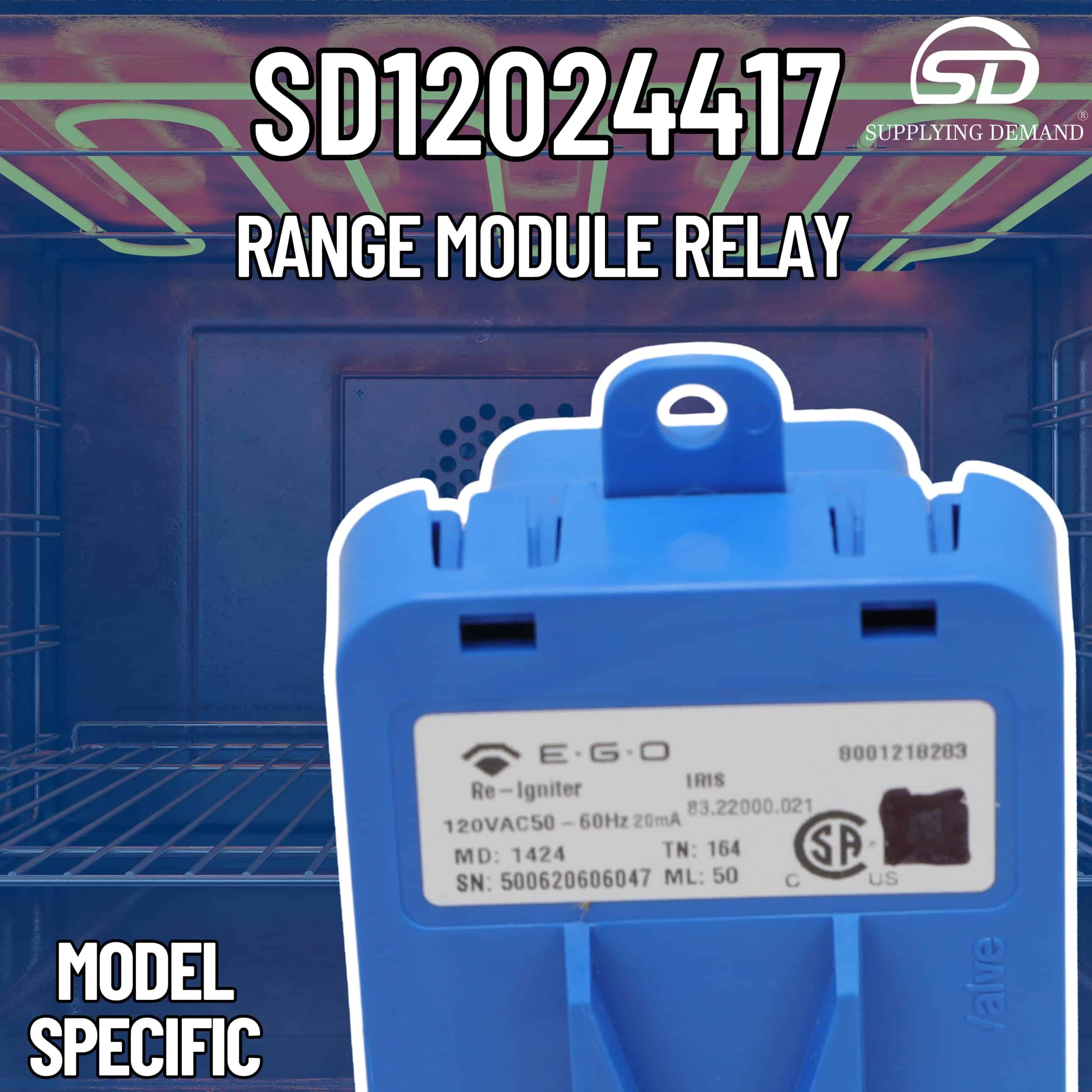 Interruptor de encendido de quemador de rango de reinicio - Imagen 9