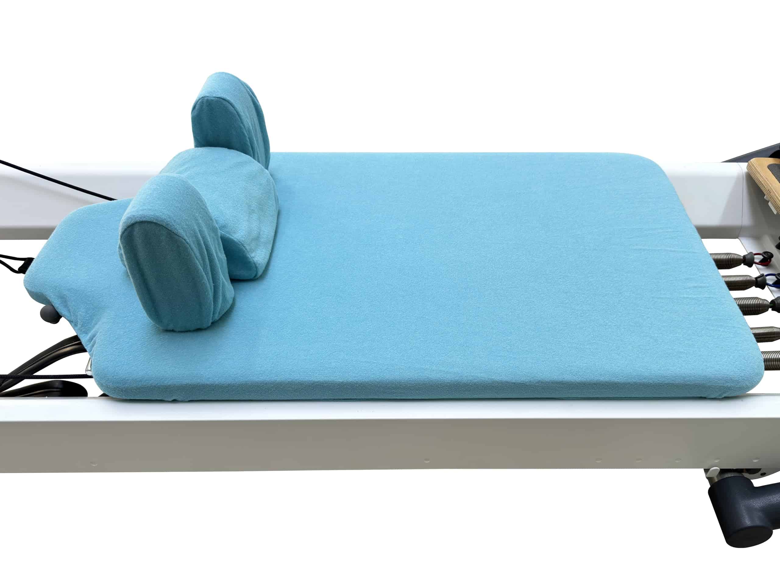 Toalla Antideslizante para Reformer de Pilates -Azul Claro - Imagen 4