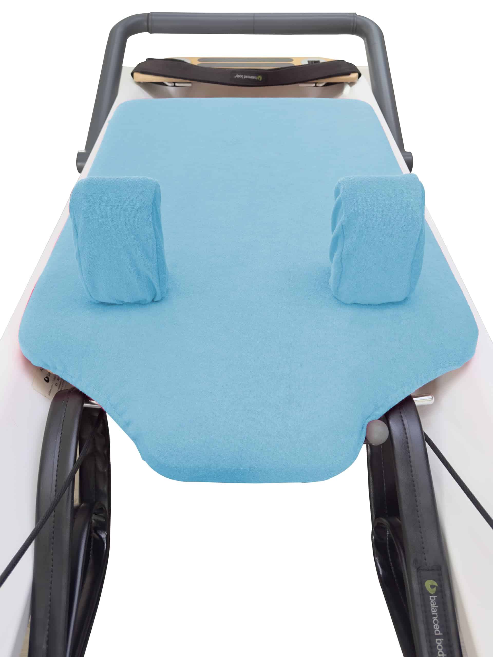 Toalla Antideslizante para Reformer de Pilates -Azul Claro - Imagen 5