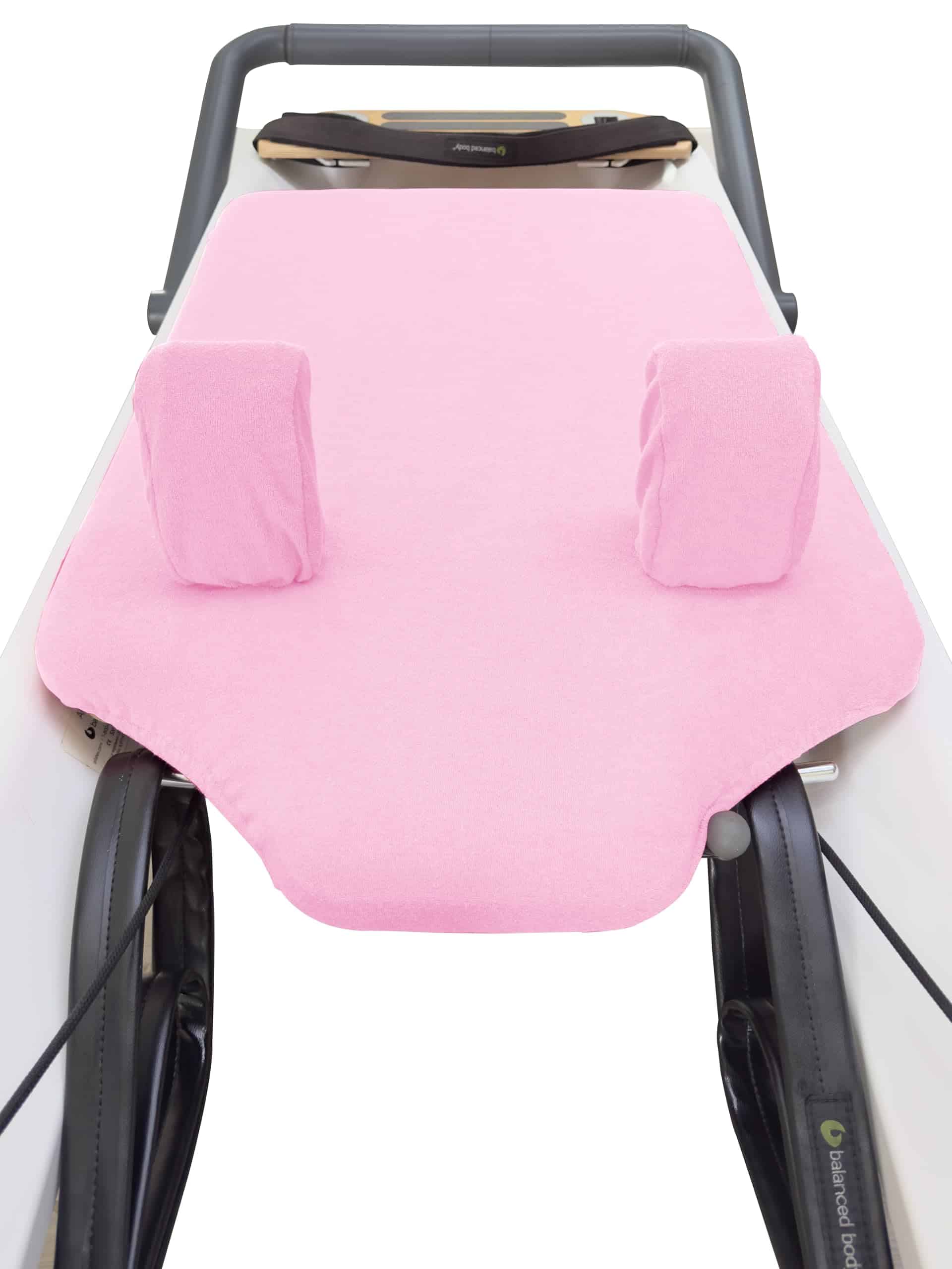 Toalla Antideslizante para Reformer de Pilates -Rosa Pálido - Imagen 5