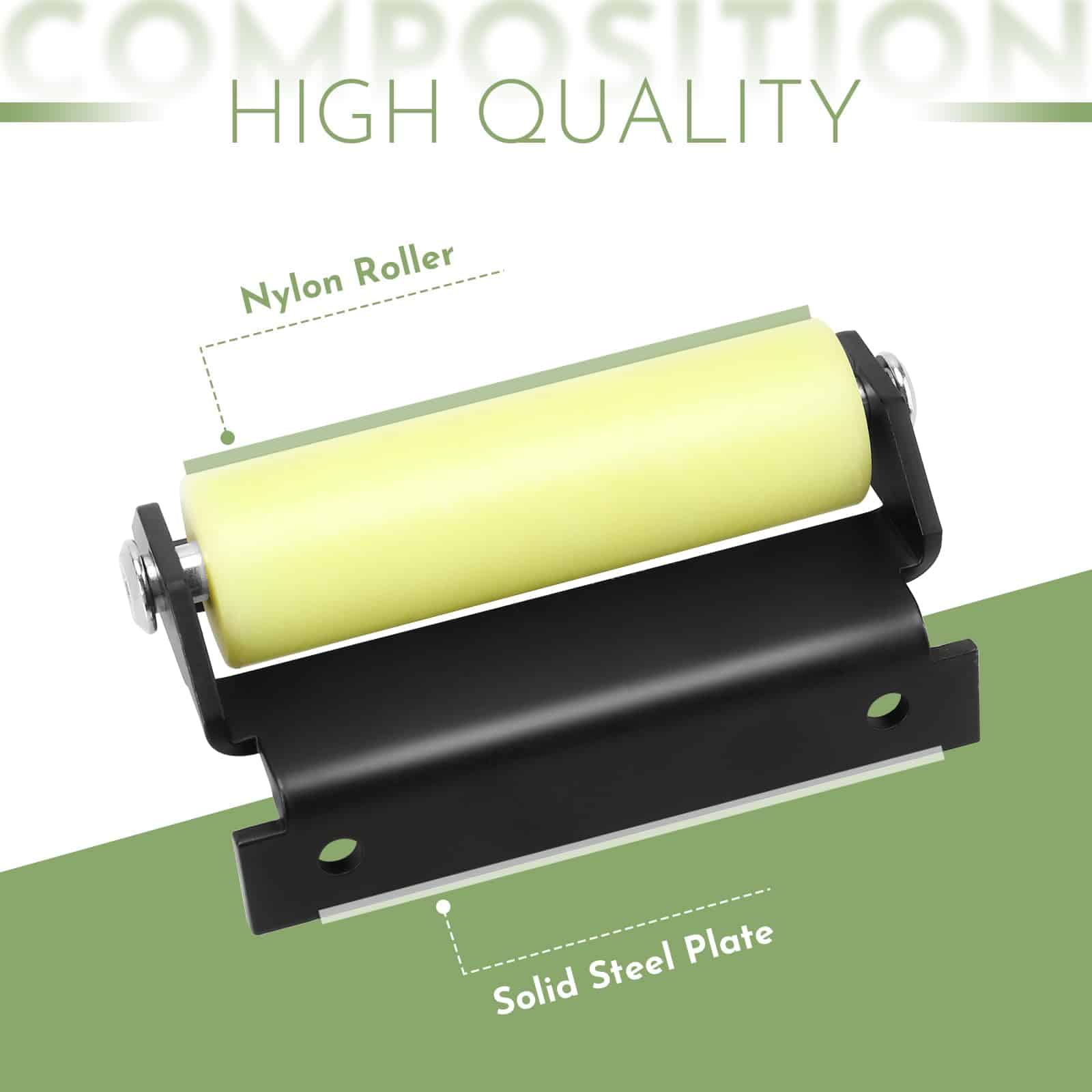 2 Paquete de Rodillo Deslizante J-36, Rodillo de Servicio - Imagen 4