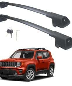 Barras transversales de techo de alta resistencia -Negro