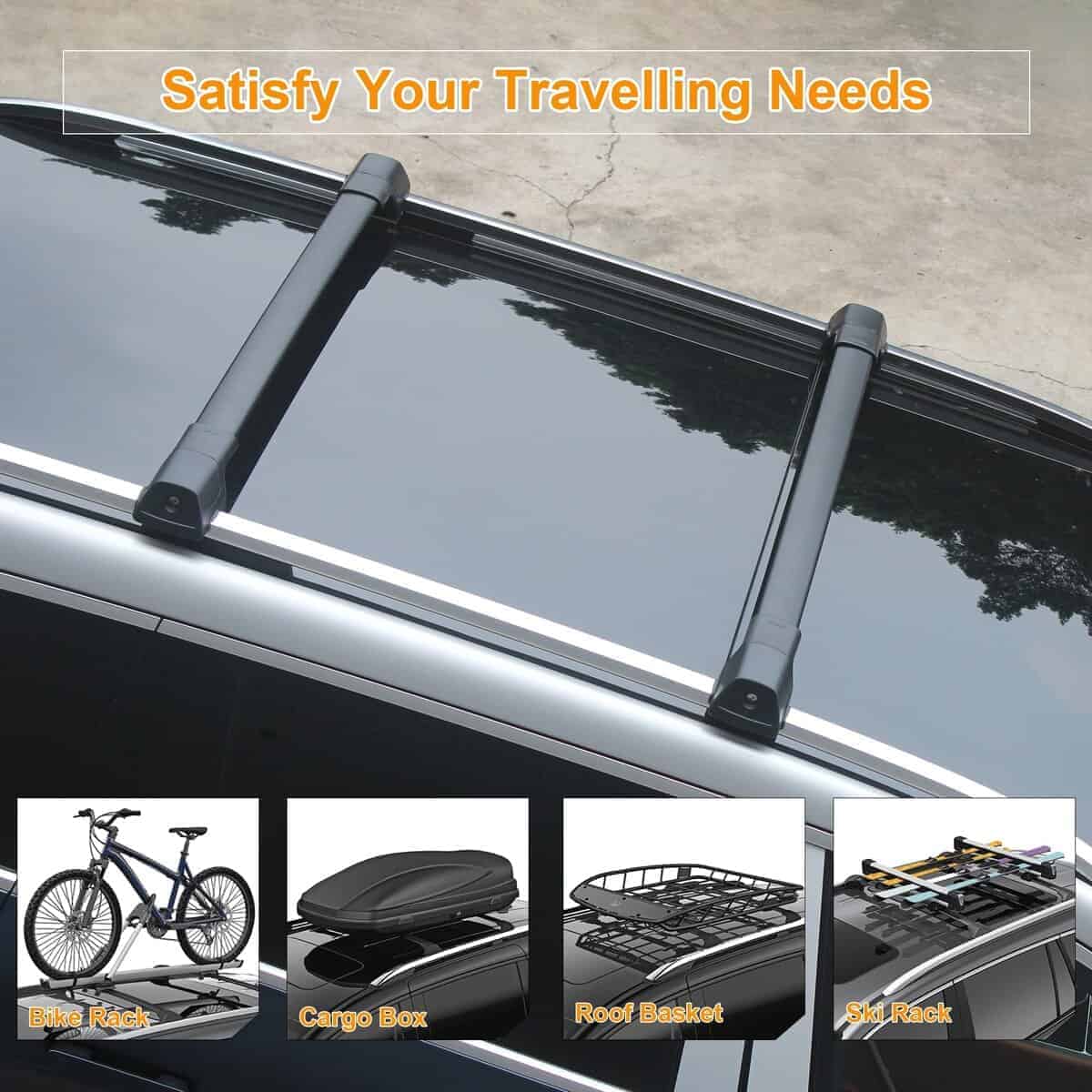 Barras transversales para porta equipajes de techo de alta - Imagen 7