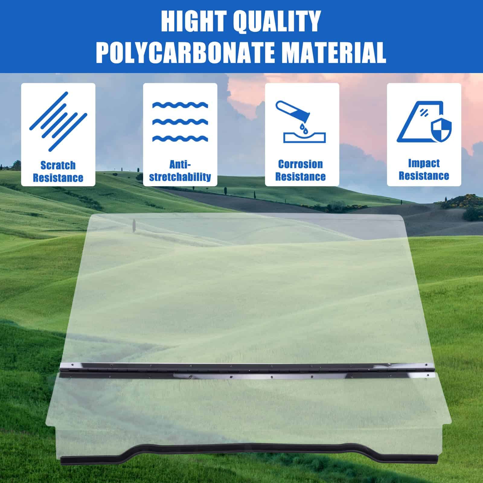 Parabrisas Abatible Completo Compatible con Polaris RZR 570 - Imagen 9