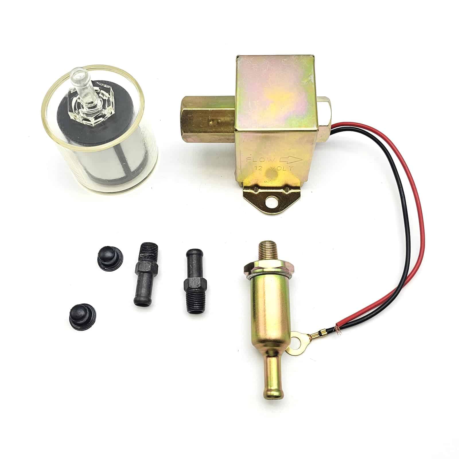 Bomba de Combustible 12V y Filtro para Cargadora - Imagen 5