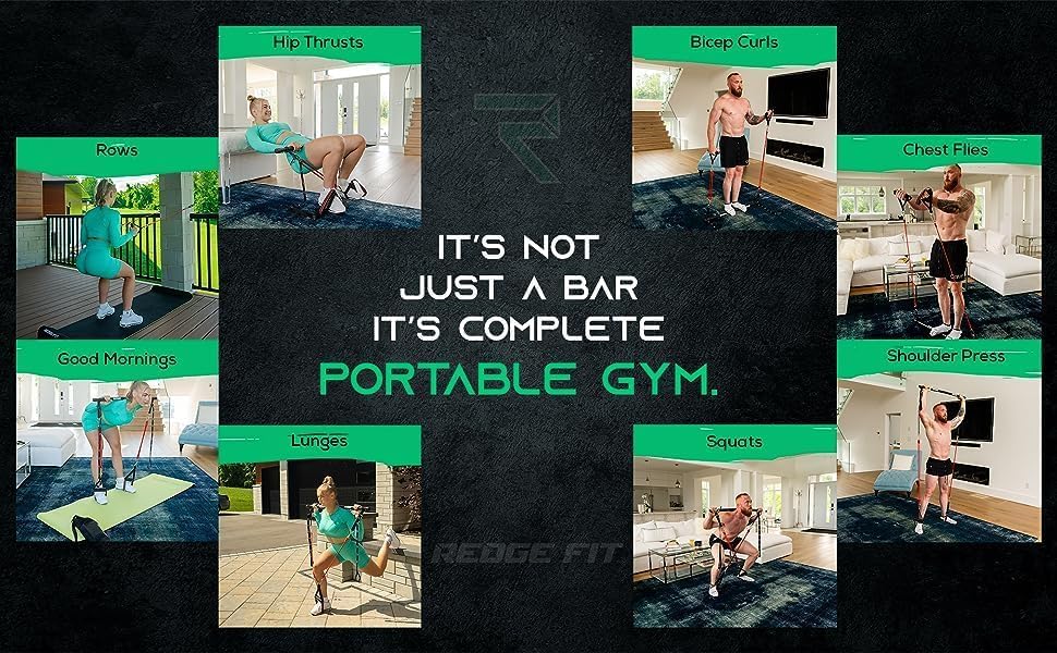 Redge Fit™ Juego de entrenamiento completo portátil de - Imagen 7