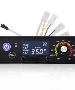 Tablero de control digital actualizado con -ermostato