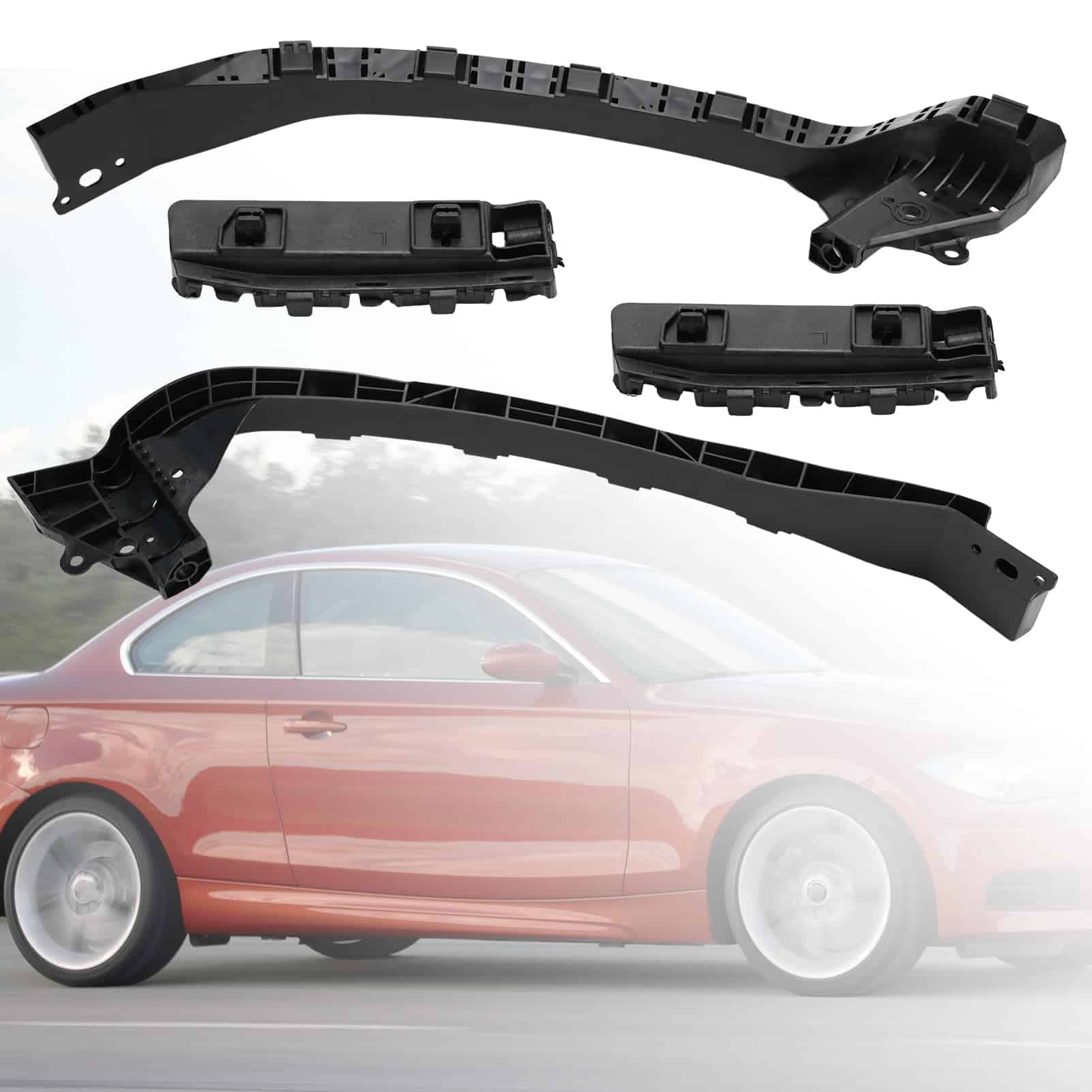 Kit de Soporte de Retenedor de Faro del Parachoques para - Imagen 5