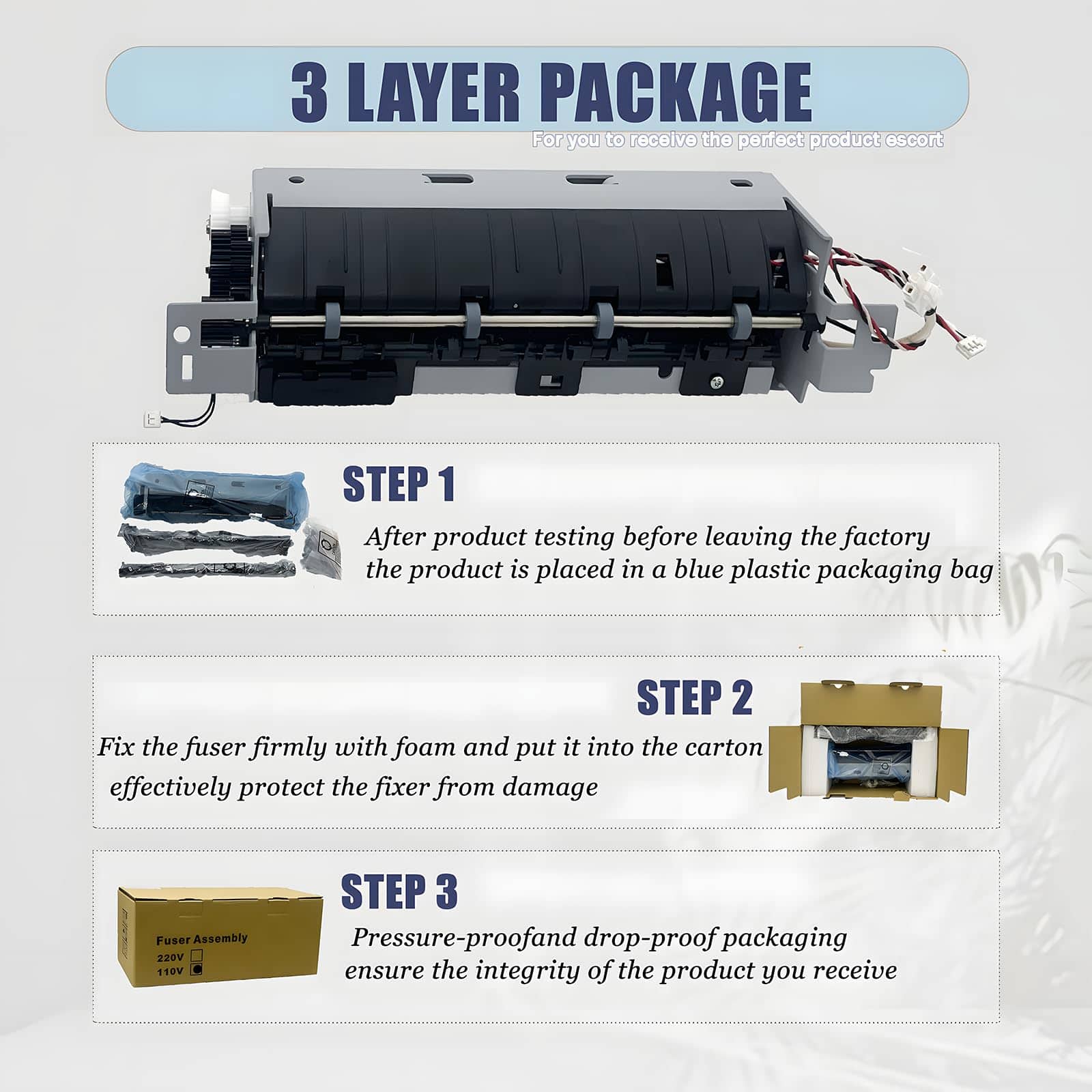 Kit de Mantenimiento de Impresora 41X1225, Kit de Fusor - Imagen 8