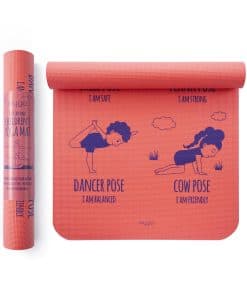 Tapete de Yoga para Niños Myga Silk Print Antideslizante