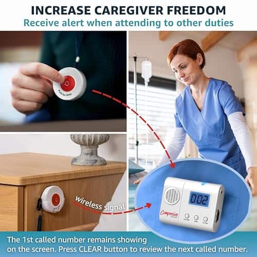 Sistema de Monitoreo de Llamadas SYNLETT Caregiver Pager - Imagen 3