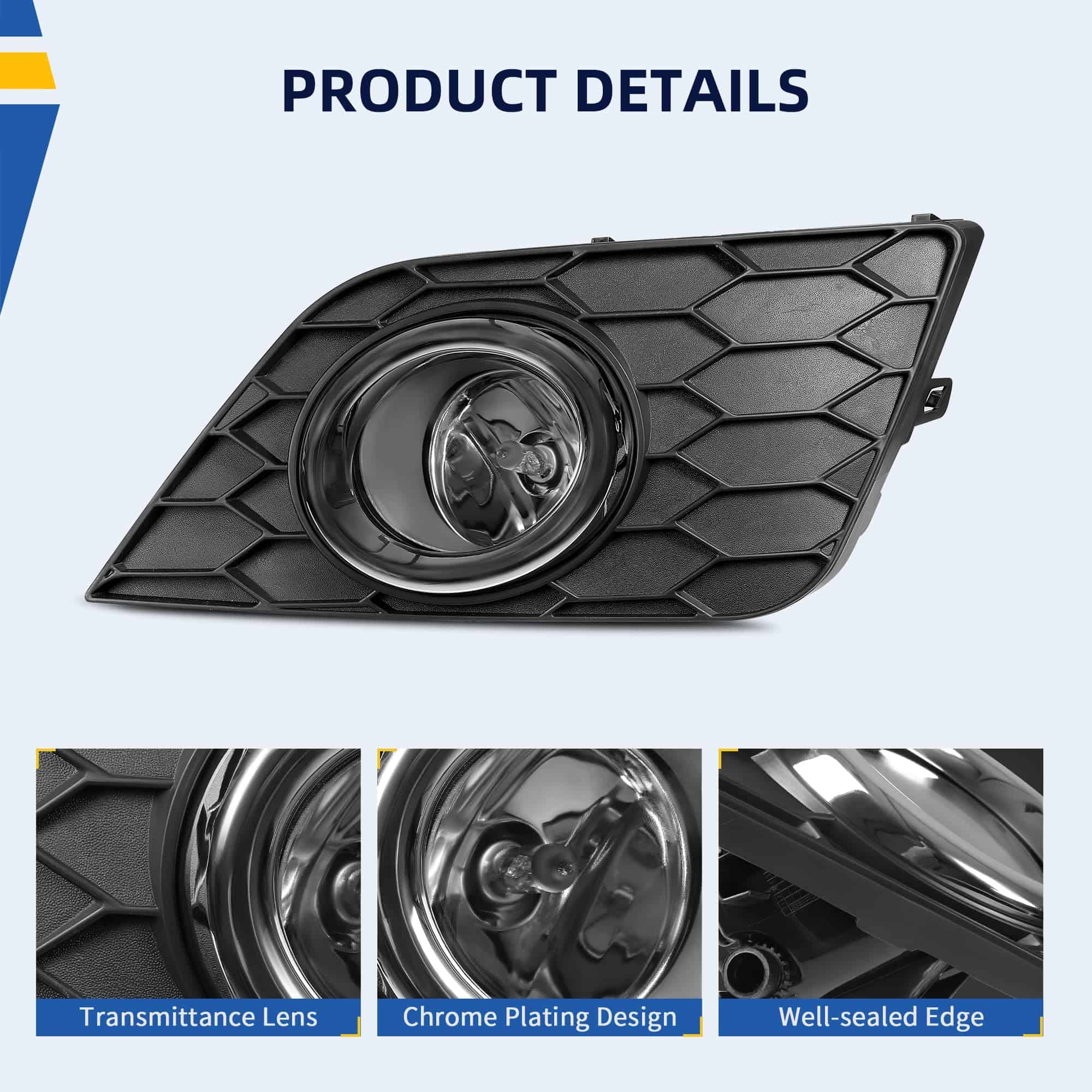 DWVO Luz de niebla compatible con Sentra 2016-2019, - Imagen 3