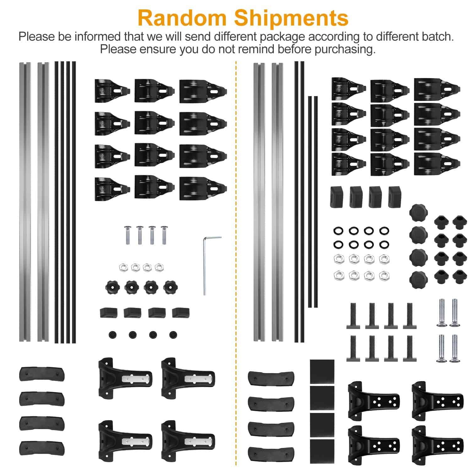 Barras transversales universales ajustables para -Blanco y N - Imagen 9