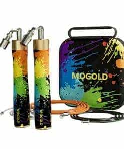 Cuerda para saltar pesada Mogold para hombres y mujeres