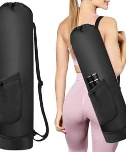 Bolsa de yoga Grednfhat con bolsillo para botella de agua,