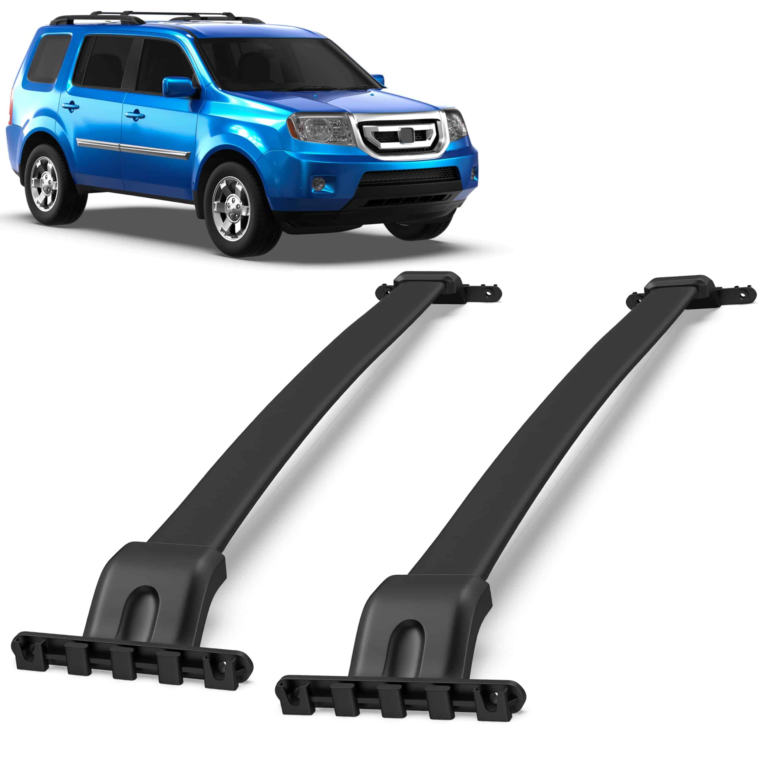 Barras Transversales de Techo de Aluminio de 165 lbs