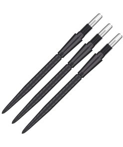 Puntas de Dardos Swiss Point Storm, Cuarzo -Negro