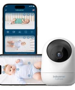Monitor de Bebé de Video Babysense FullPeek 3MP, Cámara de