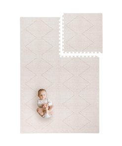 Tapete de Juego Toddlekind - Tapete de Espuma -Blanco Hueso