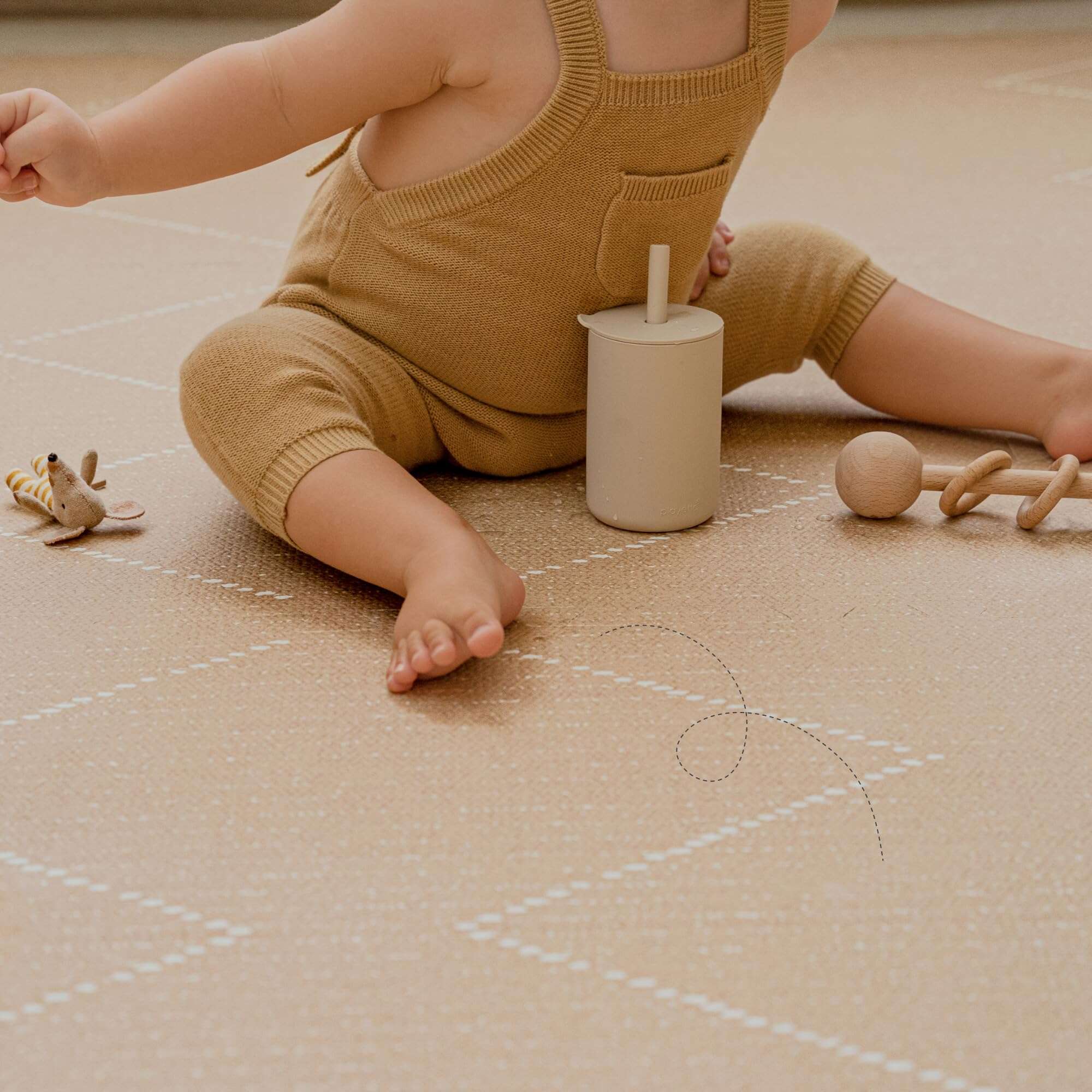 Tapete de juego Toddlekind - Tapete de espuma -Arena - Imagen 3