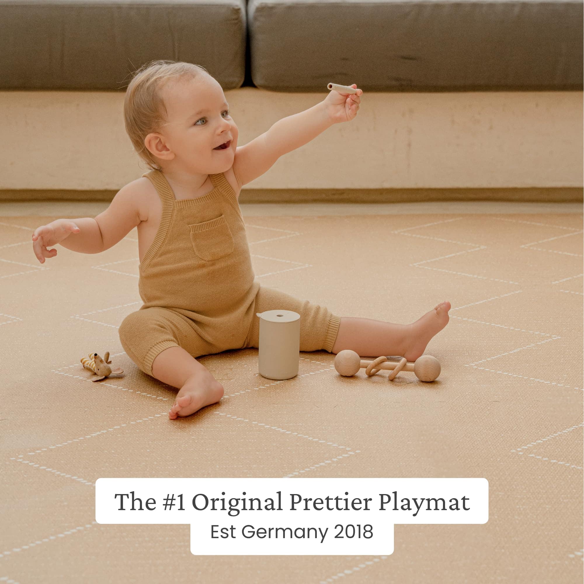 Tapete de juego Toddlekind - Tapete de espuma -Arena - Imagen 6