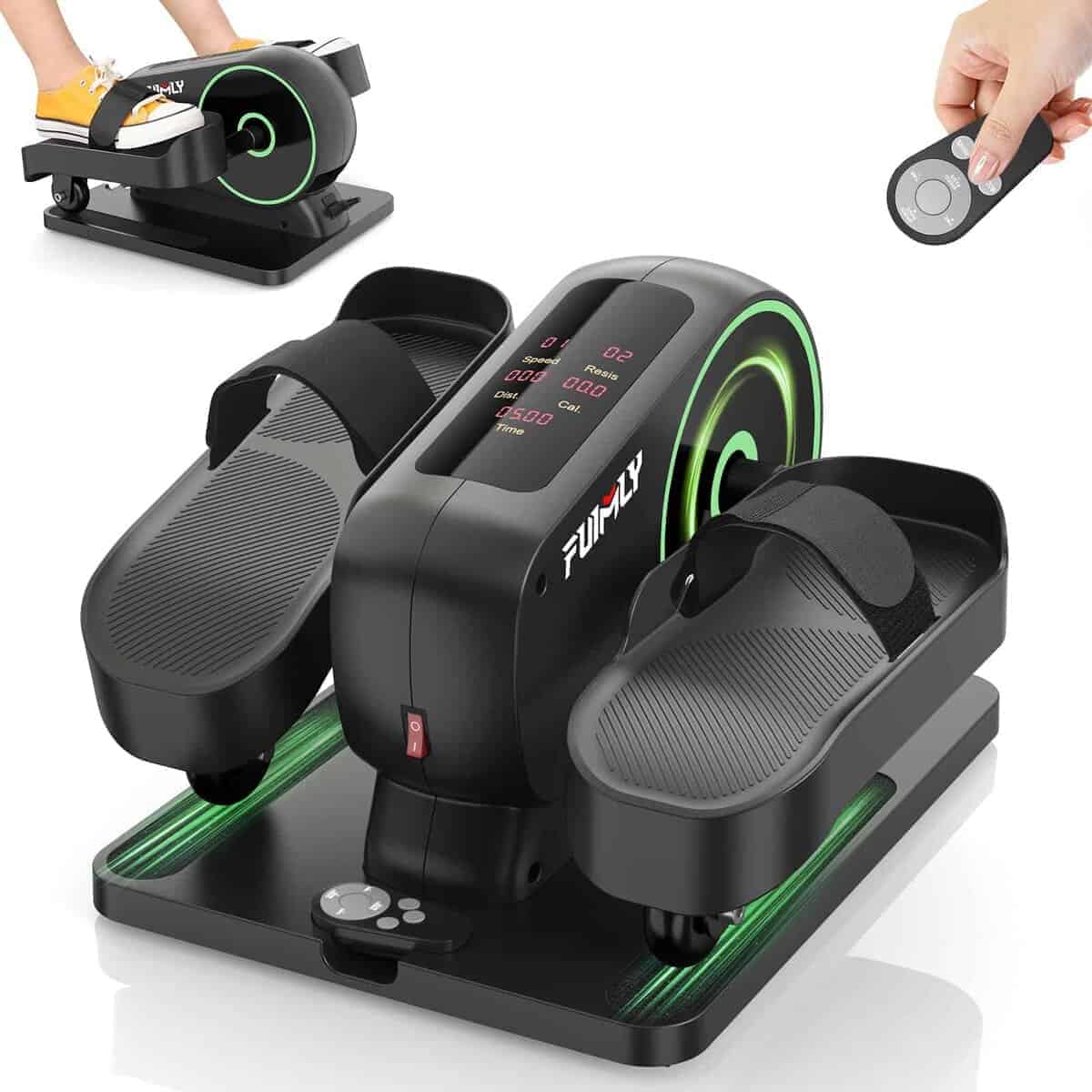 FUNMILY Bicicleta Elíptica para Debajo del Escritorio,