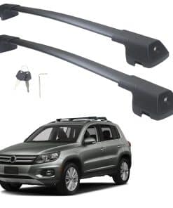 Barras de techo transversales pesadas con cerradura de alta