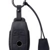 Funda de llave para Mercedes Benz de piel -Negro