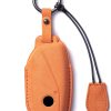 Funda de llave CDYSIKLL para BMW de gamuza de cuero con