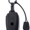 Funda de Llave de Cuero Genuino de Gamuza CDYSIKLL