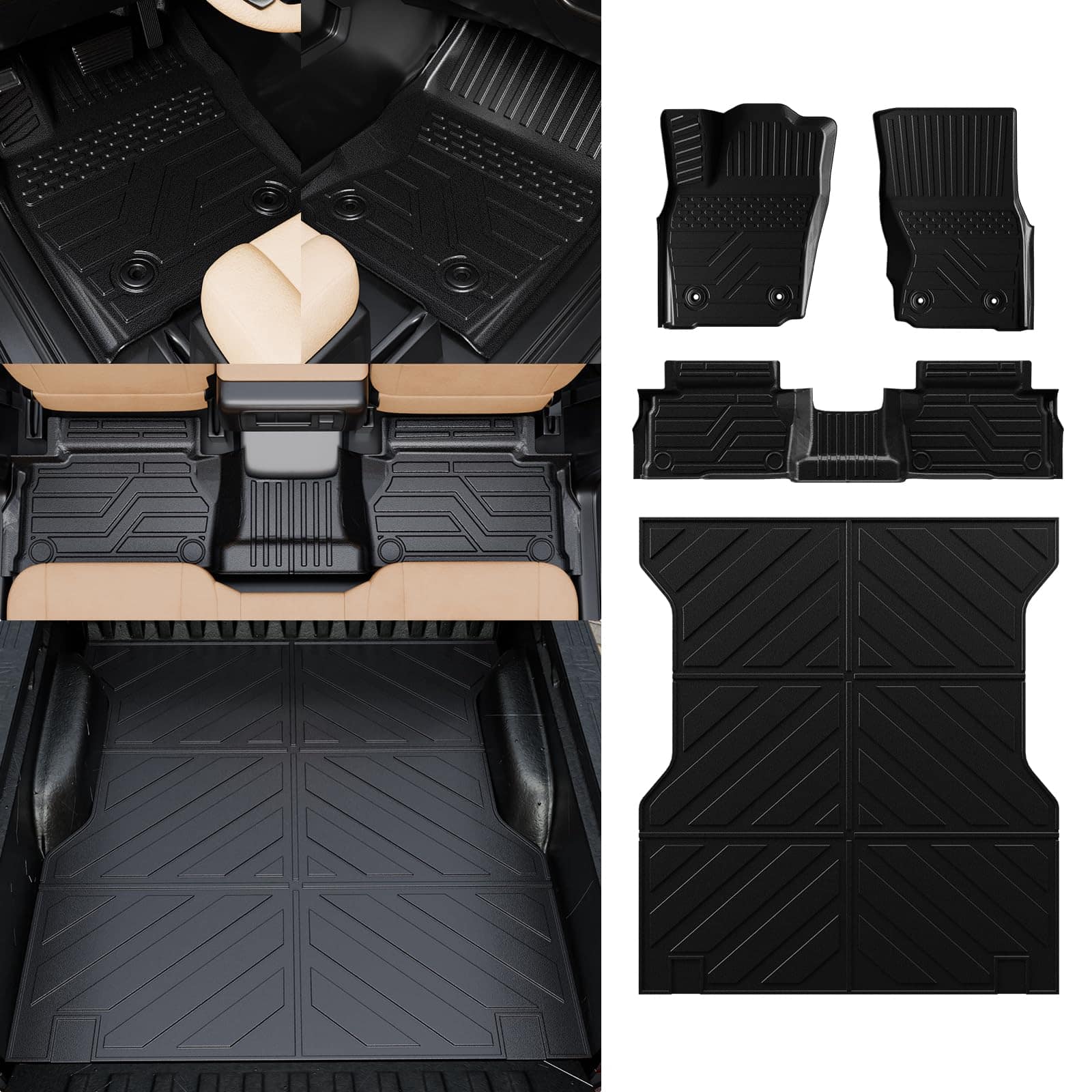 Tapetes Dattumar Compatibles con Toyota Tacoma Double Cab