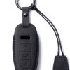 Funda para Llave de Coche Audi, Funda de Cuero Genuino de