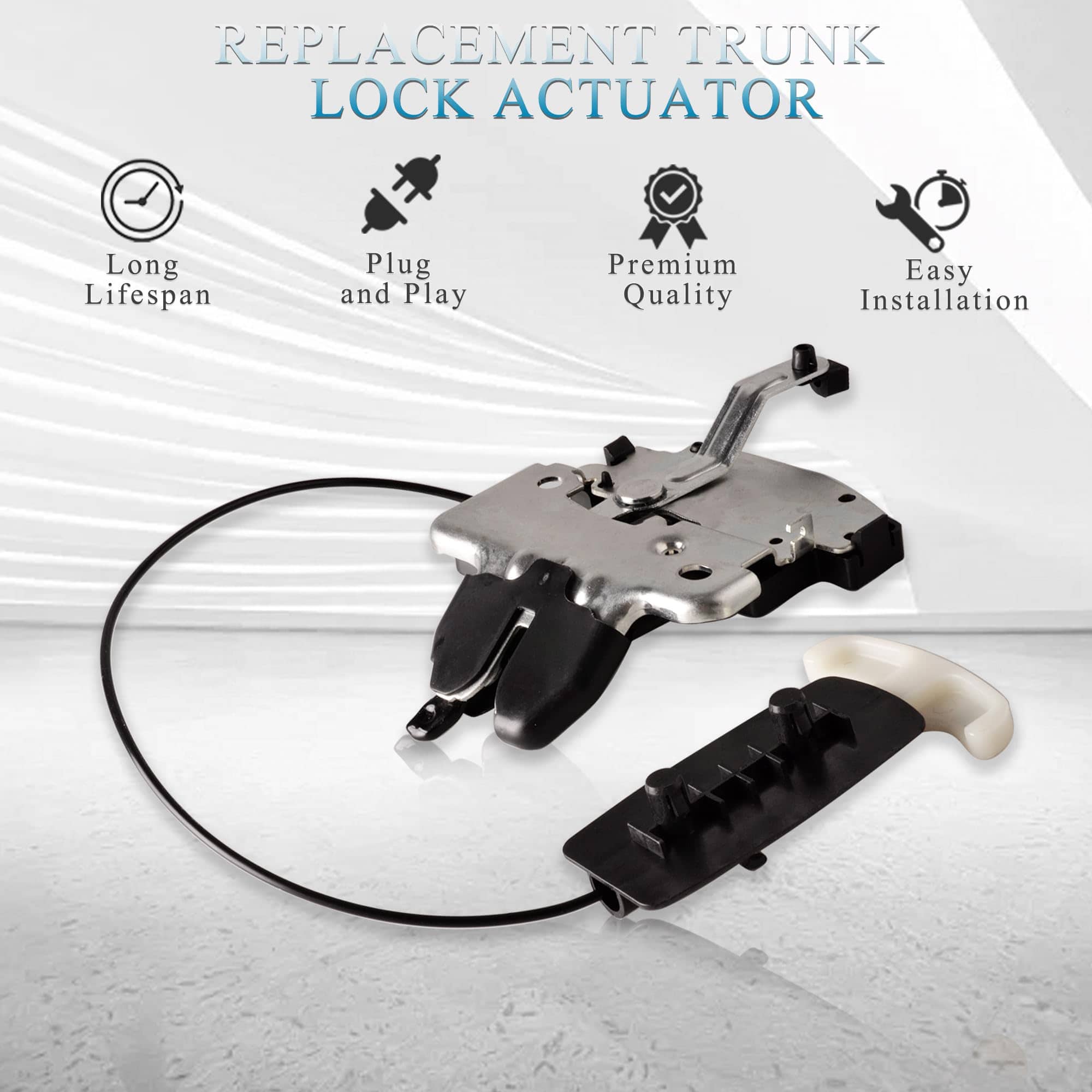 Actuador de cerradura de maletero trasero Predep compatible - Imagen 7