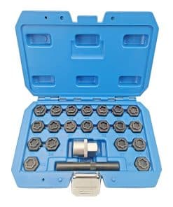 JEUCLEL 22PCS Juego de Llaves para Tuerca de Bloqueo de