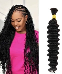 Cabello para Trenzar Ondulado a Granel Cabello Humano para