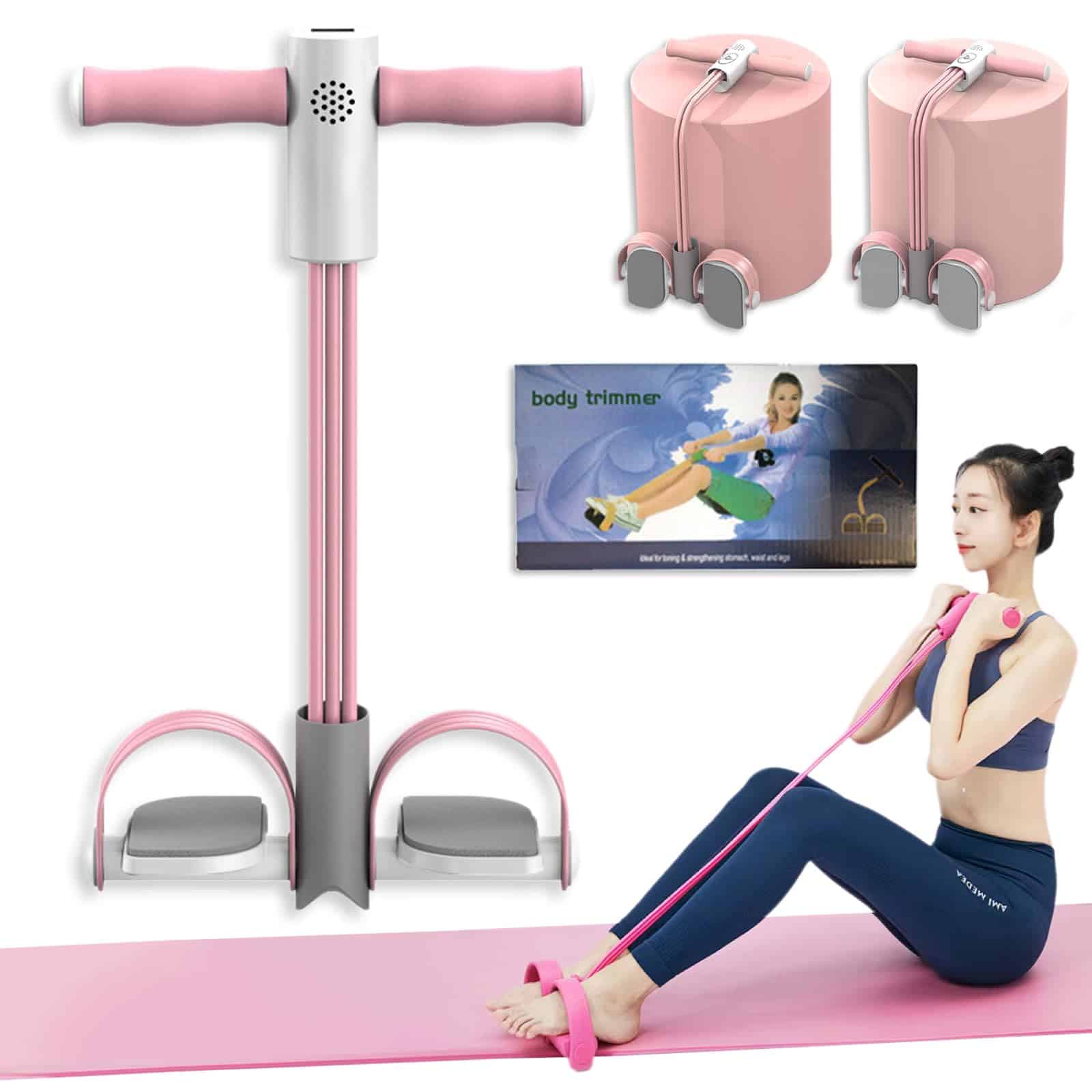 liucocotos Multifuncional Pedal Puller Resistance Rope,