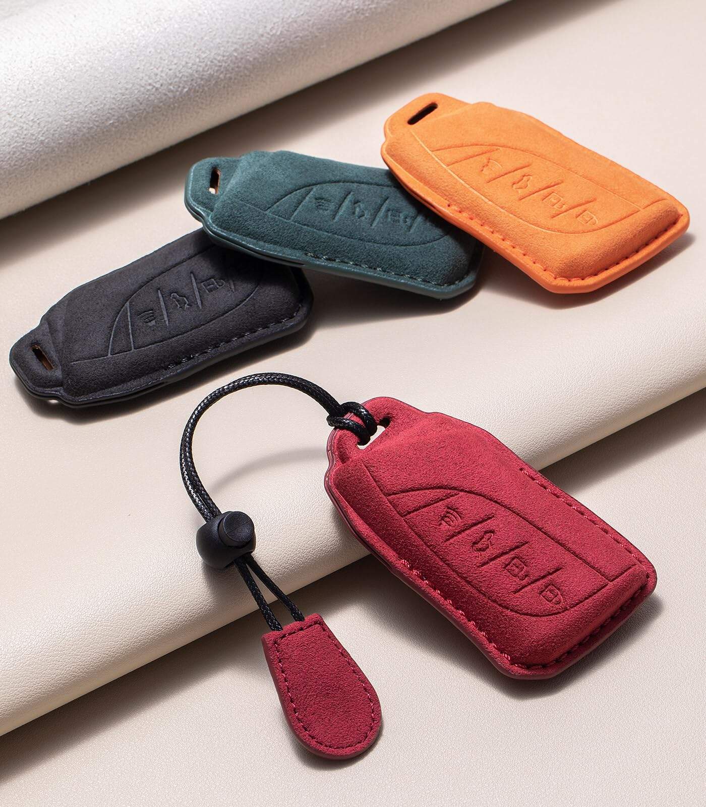 Funda de llave de cuero de gamuza GLXKITVL para Lexus - Imagen 3