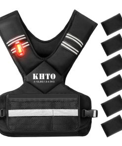 Chaleco con Peso Ajustable KHTO para Hombres y Mujeres -