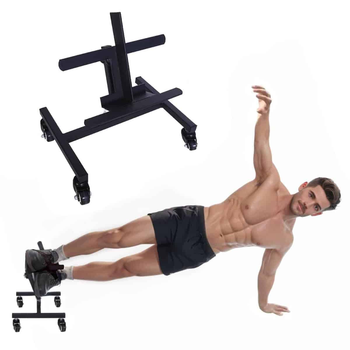 Ab Core Trainer, Máquina de abdominales giratoria, El único