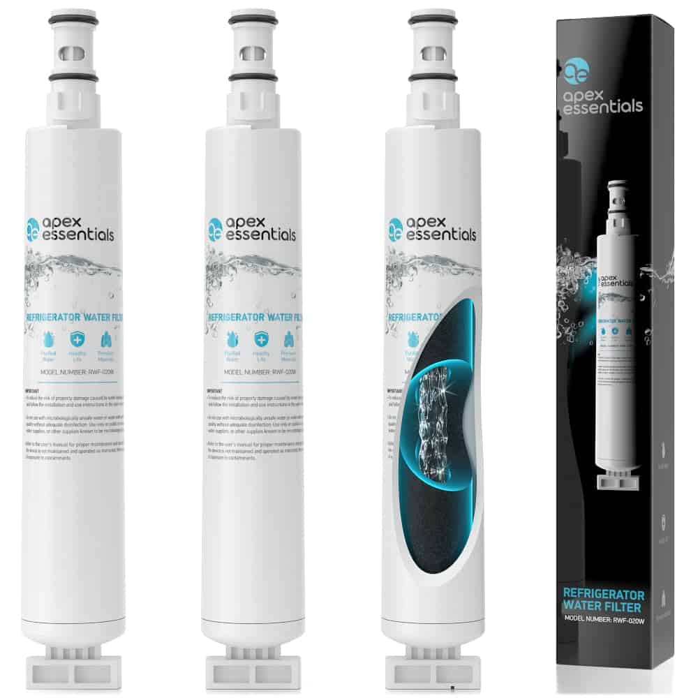 Filtro de agua compatible con Whirlpool EDR6D1, Compatible