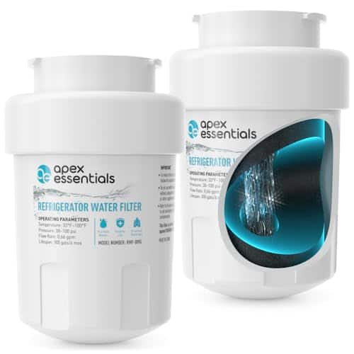 Compatible con GE MWF, MWFP, MWFA, GWF, -Blanco