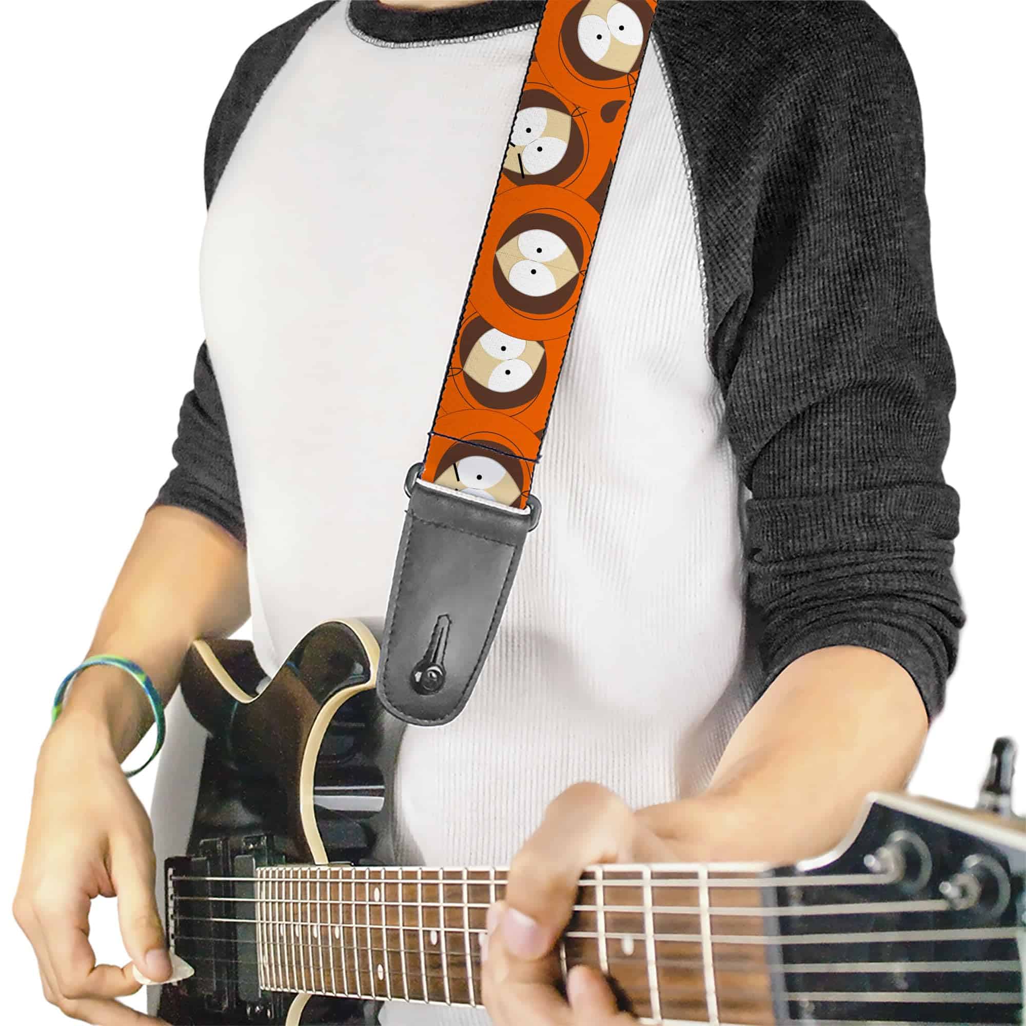 Correa de guitarra Buckle-Down Comedy -Naranja - Imagen 3