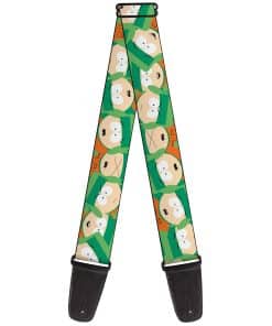 Correa de Guitarra Buckle-Down Comedy -Verde