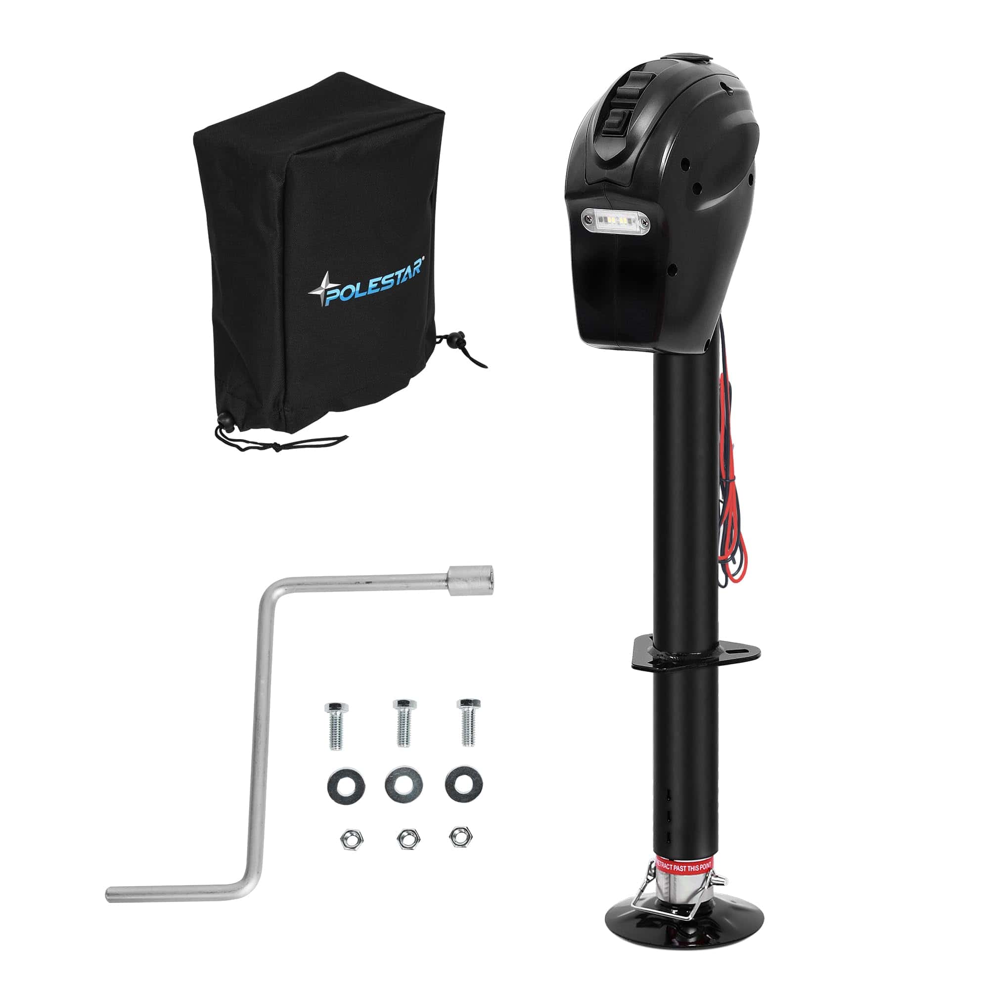 Gato Eléctrico para Remolque POLESTAR 5000 lbs, Gato de