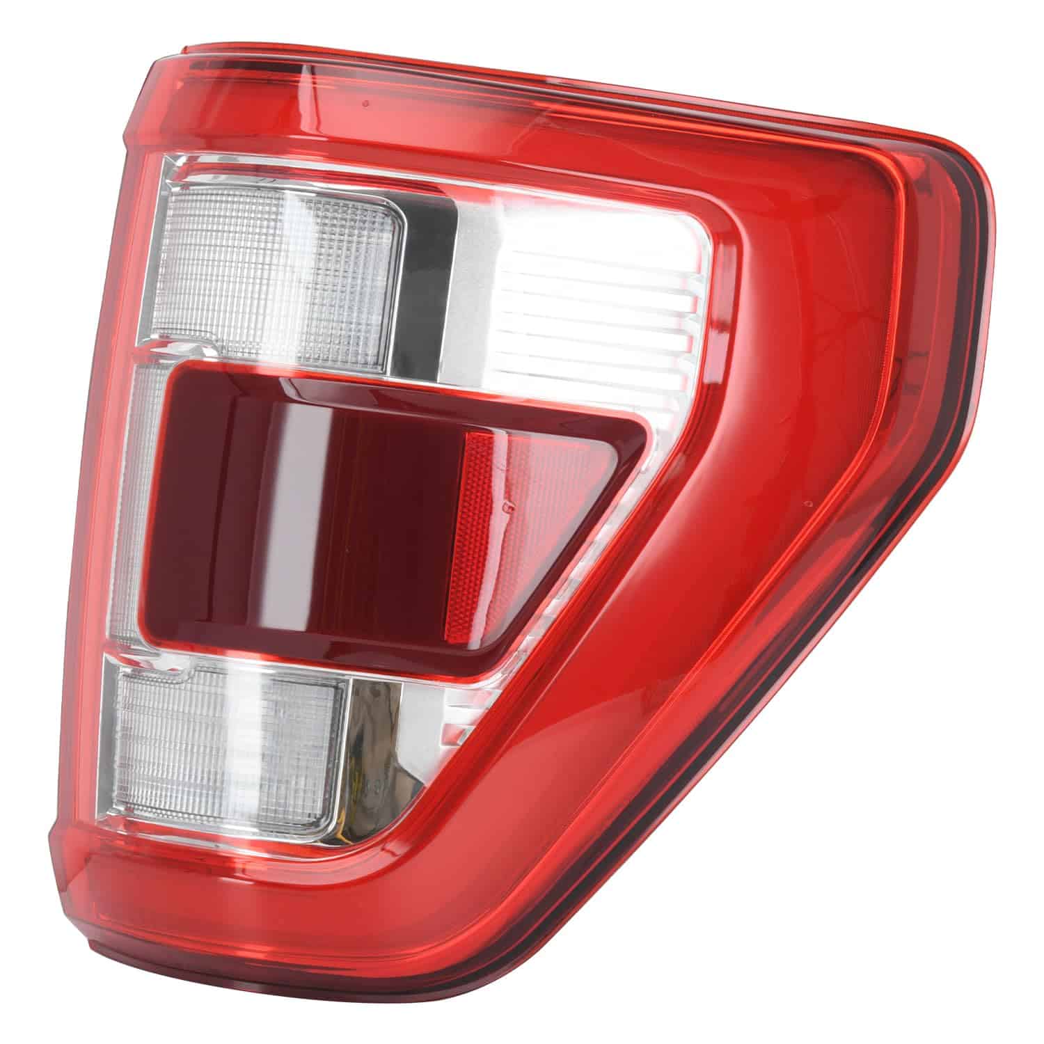 Faro trasero LED blanco del lado derecho con detector de