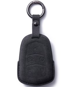 Funda de llave GLXKITVL para Cadillac, de piel de gamuza