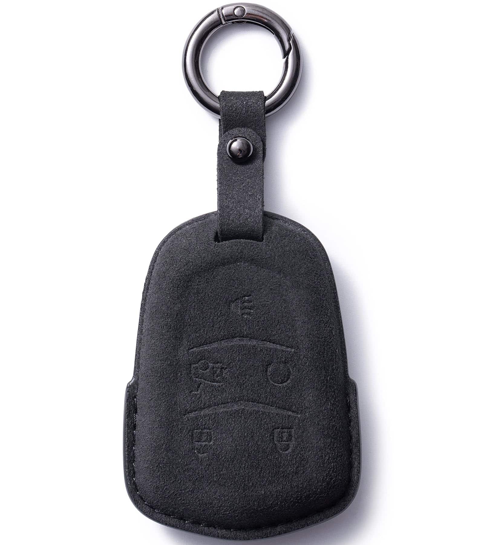 Funda de llave GLXKITVL para Cadillac, de piel de gamuza