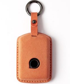 Funda de Llave GLXKITVL Compatible con Volvo, Cuero de