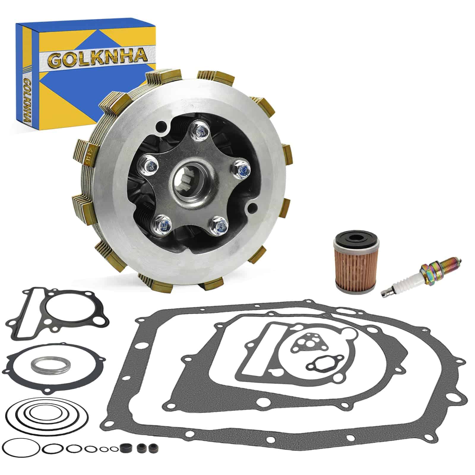 Kit de Embrague con Juego de Juntas Completas para Yamaha