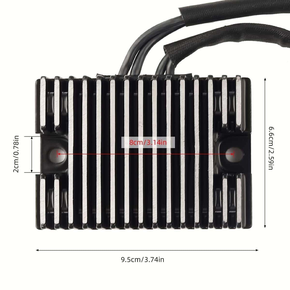 Rectificador de Voltaje JBphxior para Harley Davidson - Imagen 3